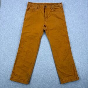 Prana Pants Mens 36x30 Orange Stretch Zion Carpenter Hiking Climbing Outdoor